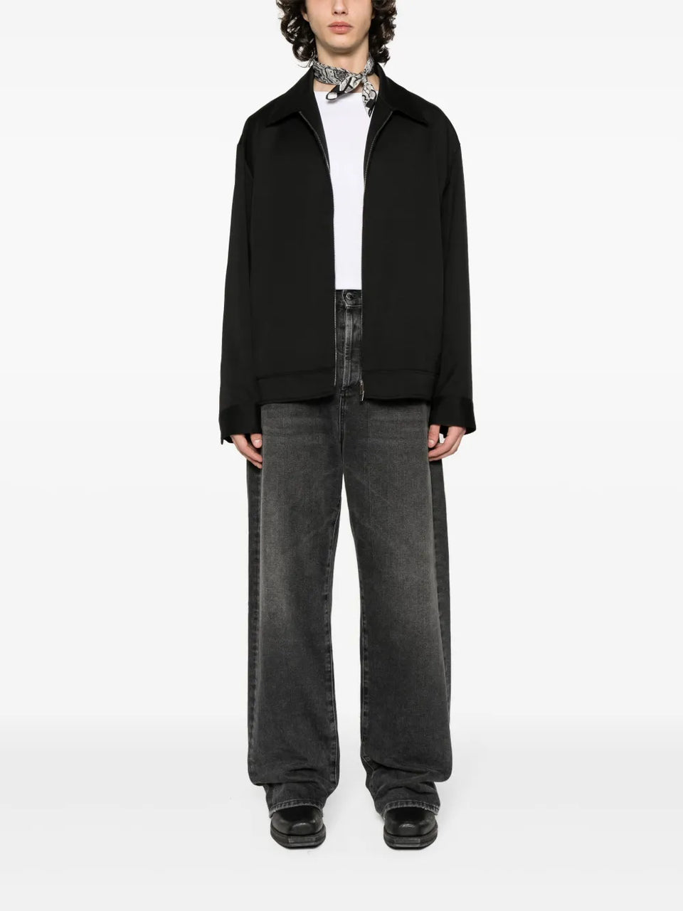 virgin-wool shirt jacket