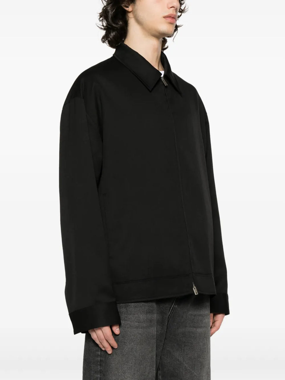 virgin-wool shirt jacket