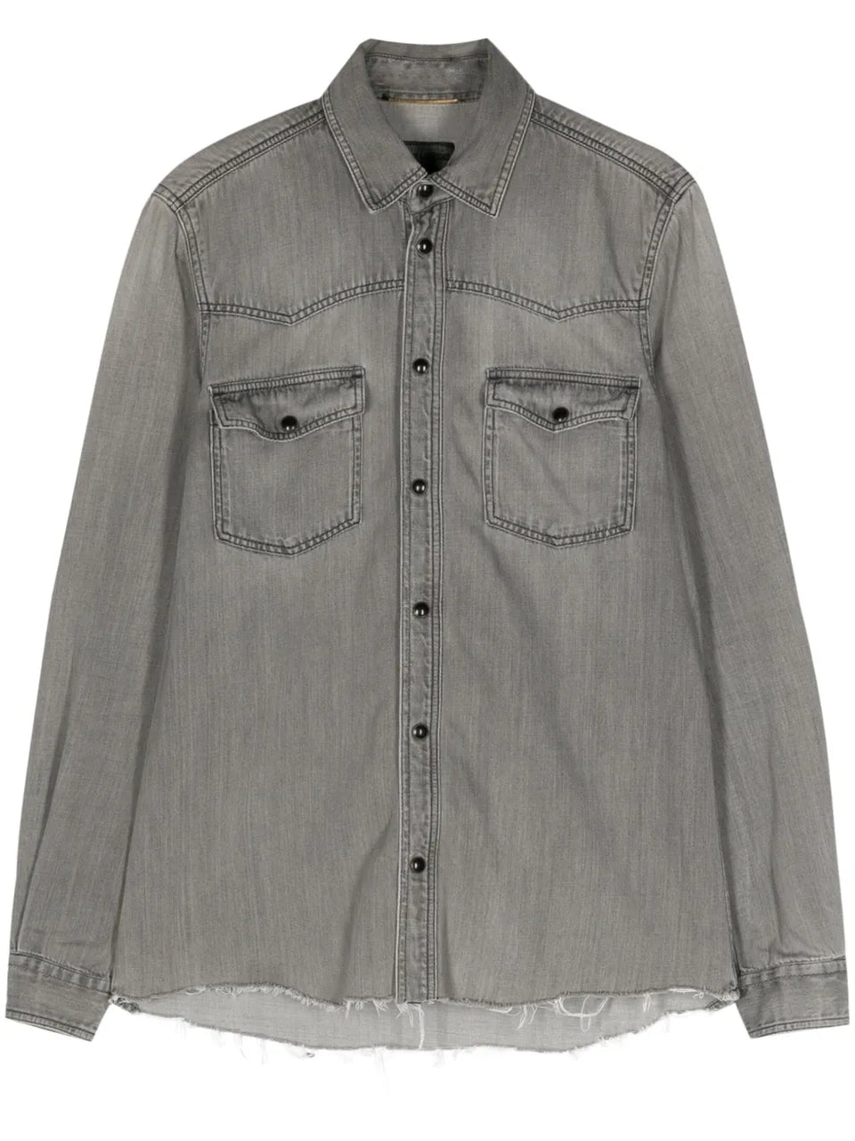 2000s denim shirt