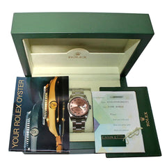 Rolex | Datejust | 16220 | Steel | 36 mm | Steel | Pink | Automatic
