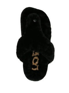 Ease shearling flip flops
