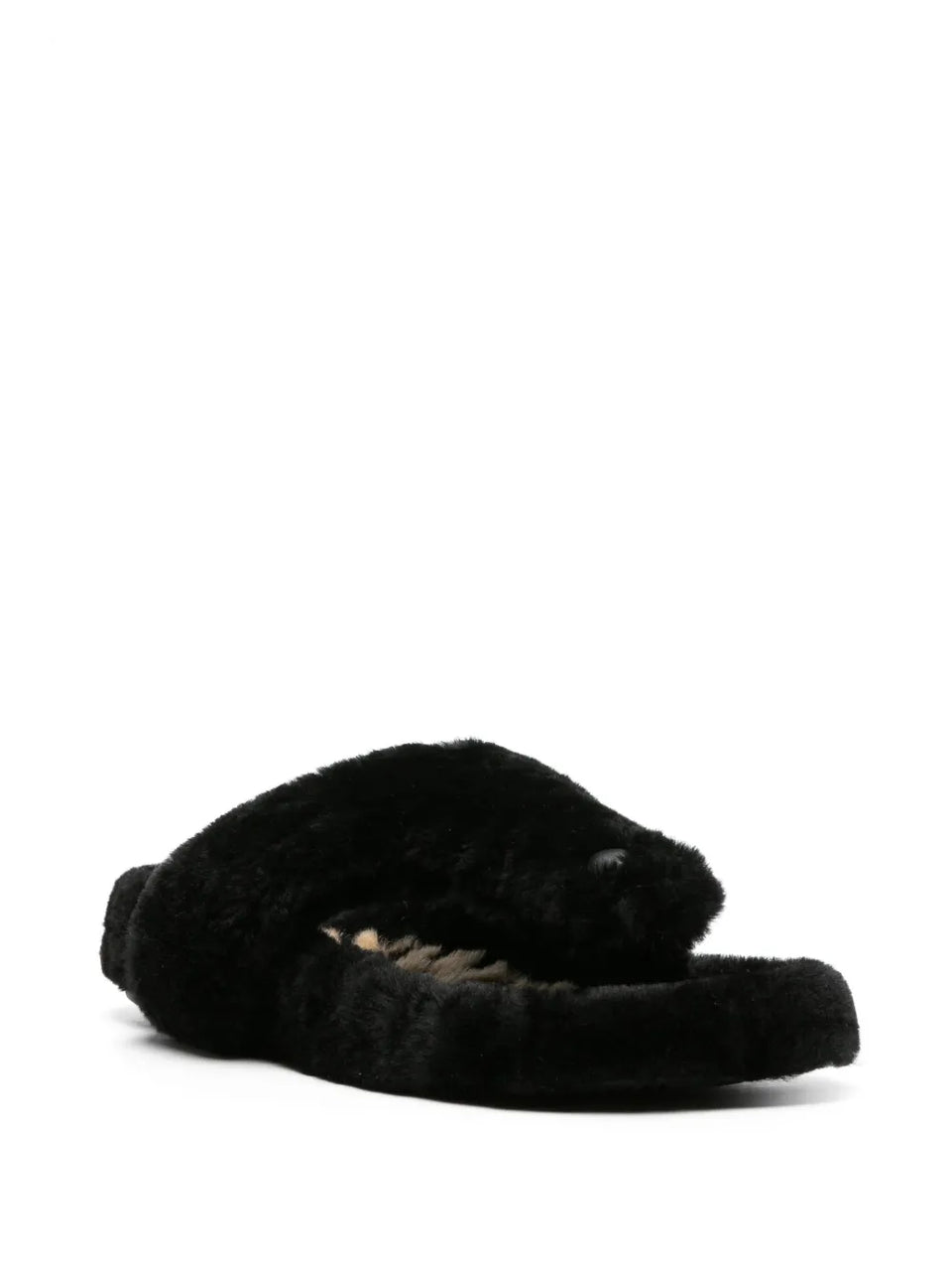 Ease shearling flip flops