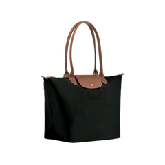 Longchamp Le Pliage Original M Tote bag Black - Recycled canvas