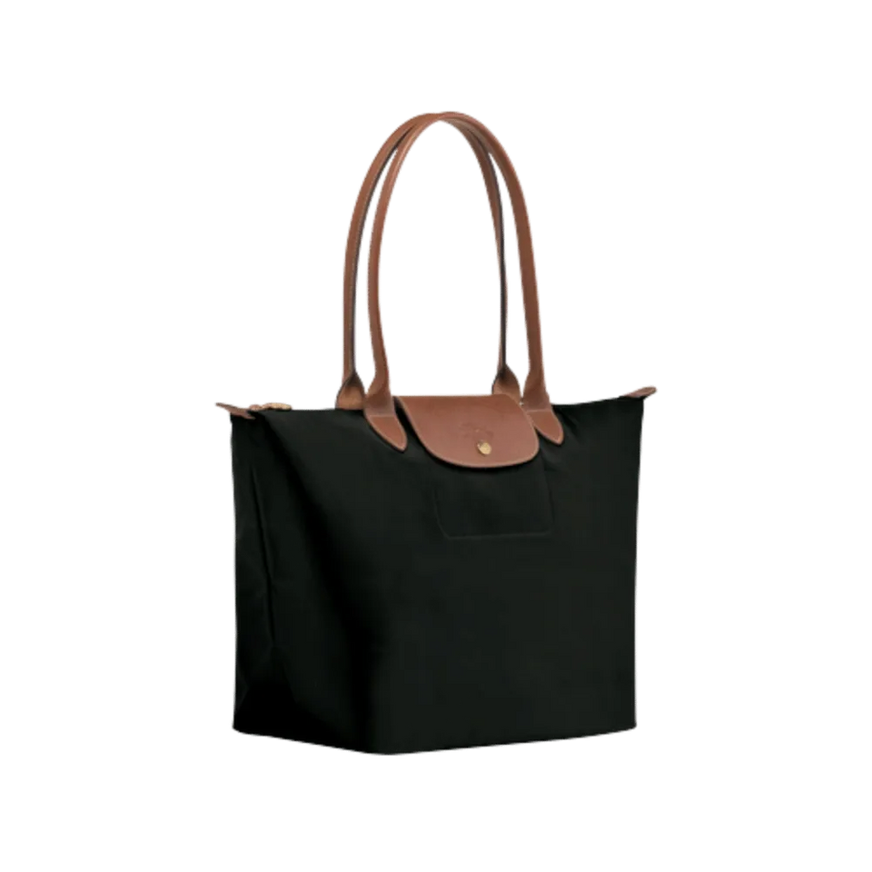 Longchamp Le Pliage Original M Tote bag Black - Recycled canvas