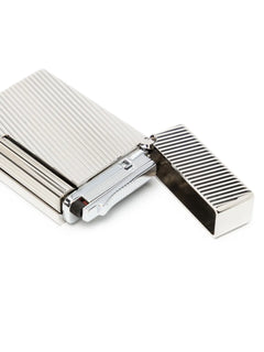 silver-tone lighter