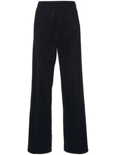 striped track pants