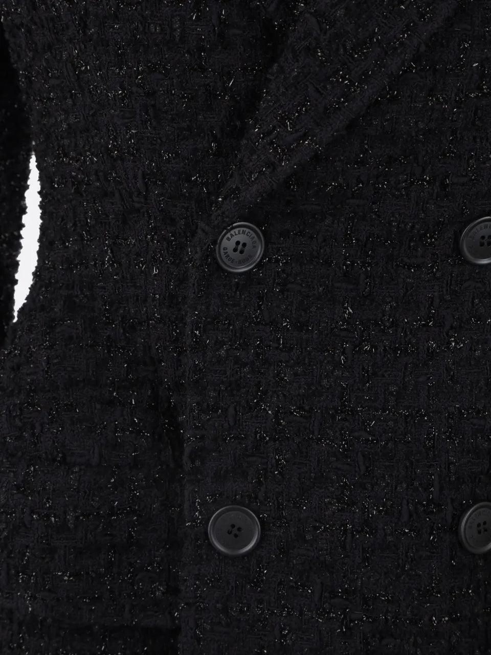 Hourglass tweed blazer
