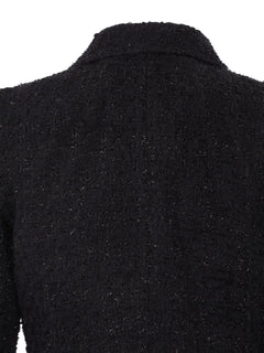 Hourglass tweed blazer