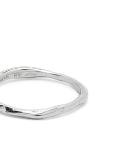 18kt white gold Organic ring