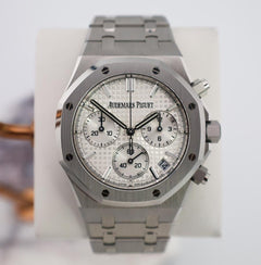 Audemars Piguet Royal Oak Selfwinding 41mm Stainless Steel White Dial "50th Anniversary"