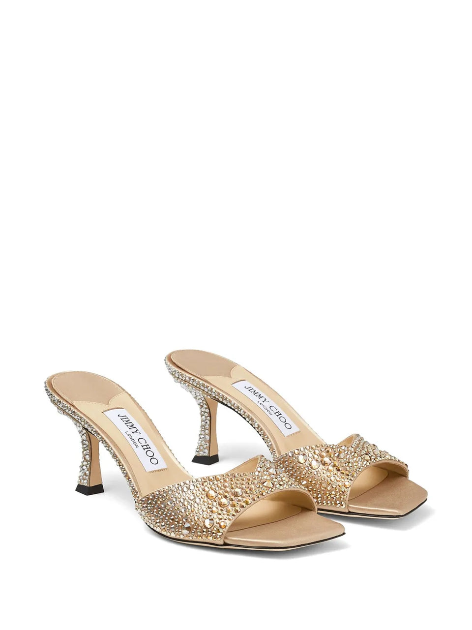 70mm Skye satin sandals