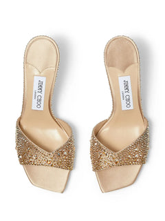 70mm Skye satin sandals