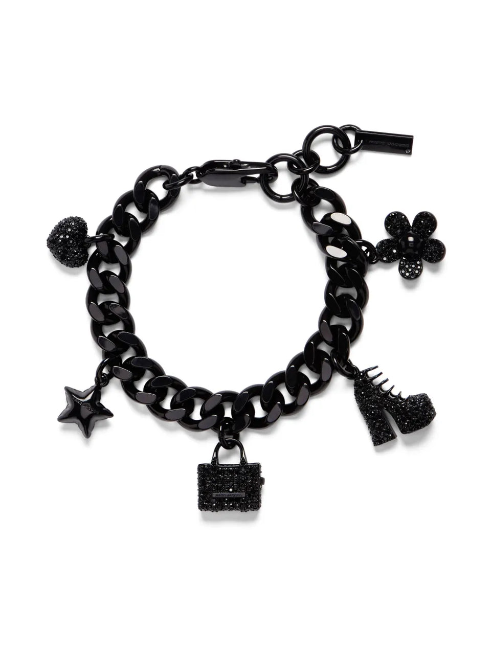 The Mini Icon pavé charm bracelet