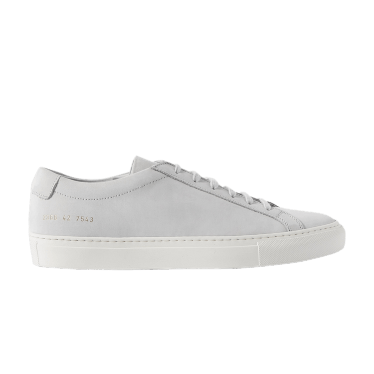 Common Projects Achilles Low Grey Nubuck
