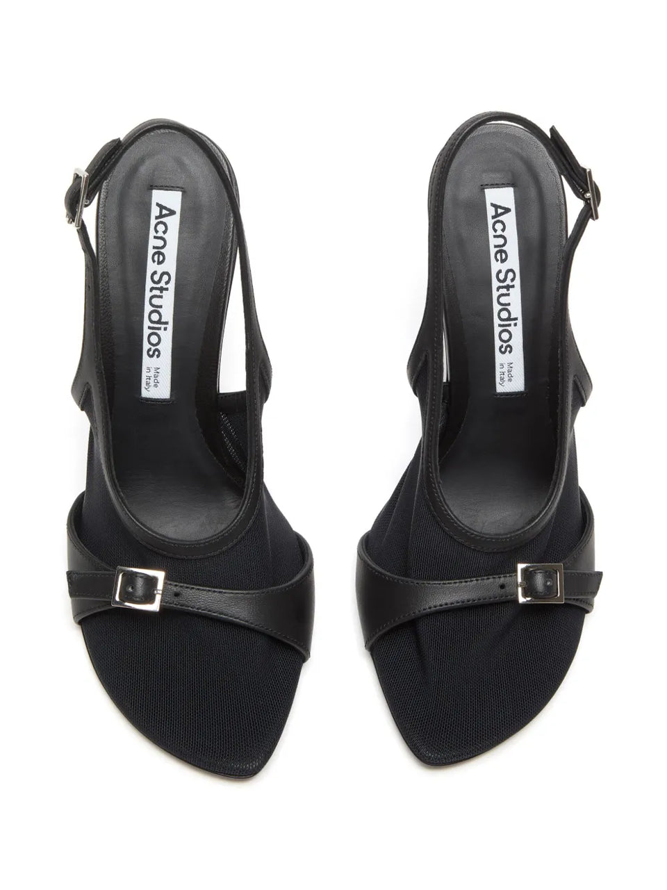 mesh-panelled sandals