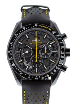 Omega Speedmaster Dark Side Of The Moon Apollo 8 44mm Black Ceramic Case Skeleton Dial Black Leather Strap 311.92.44.30.01.001 NEW - Warranty start: 2023