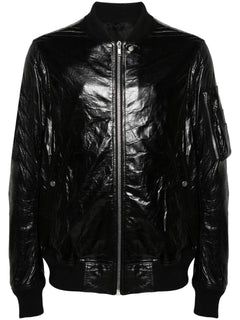 Classic Flight leather bomber jacket