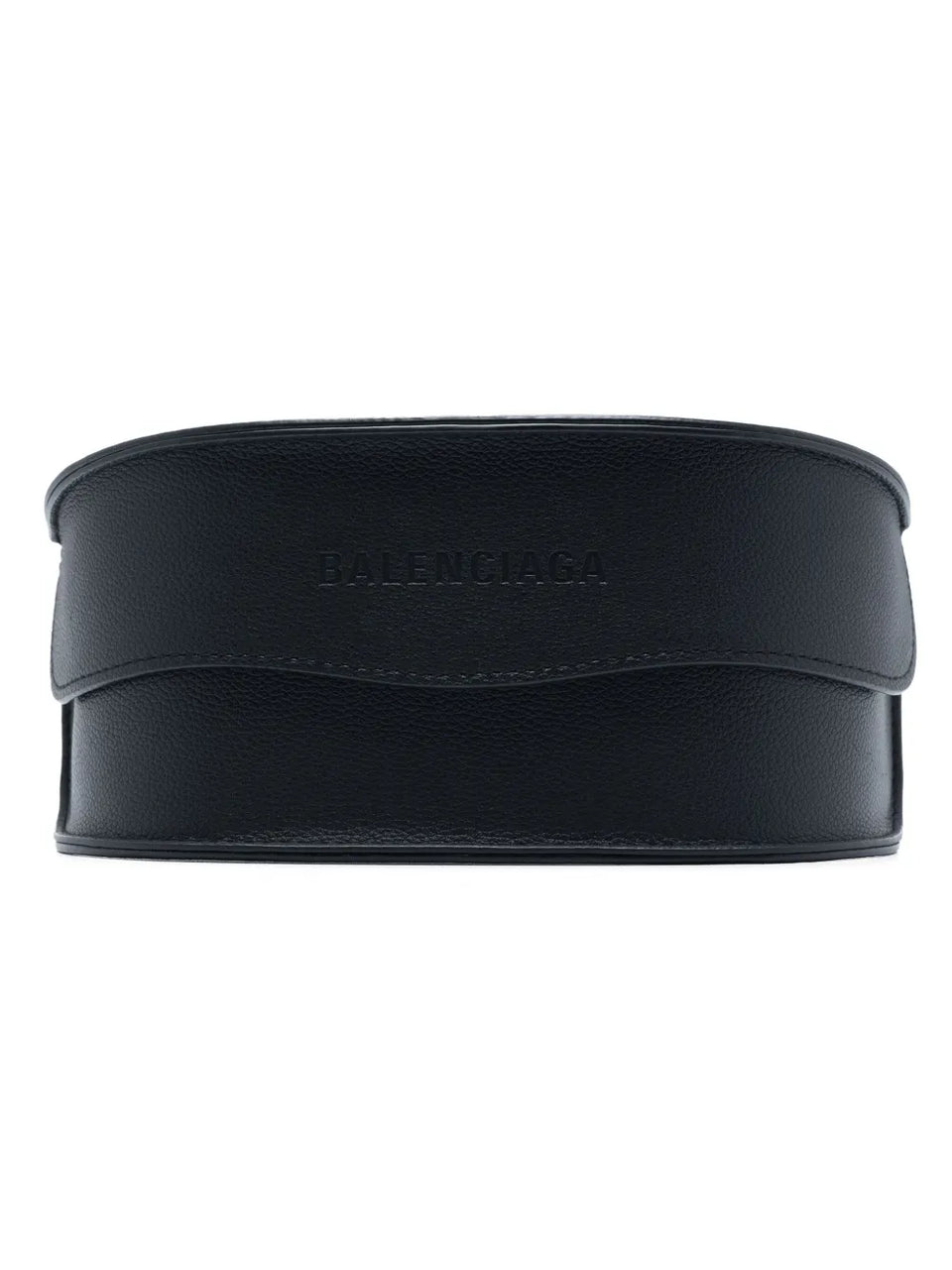 Bossy oval-frame sunglasses