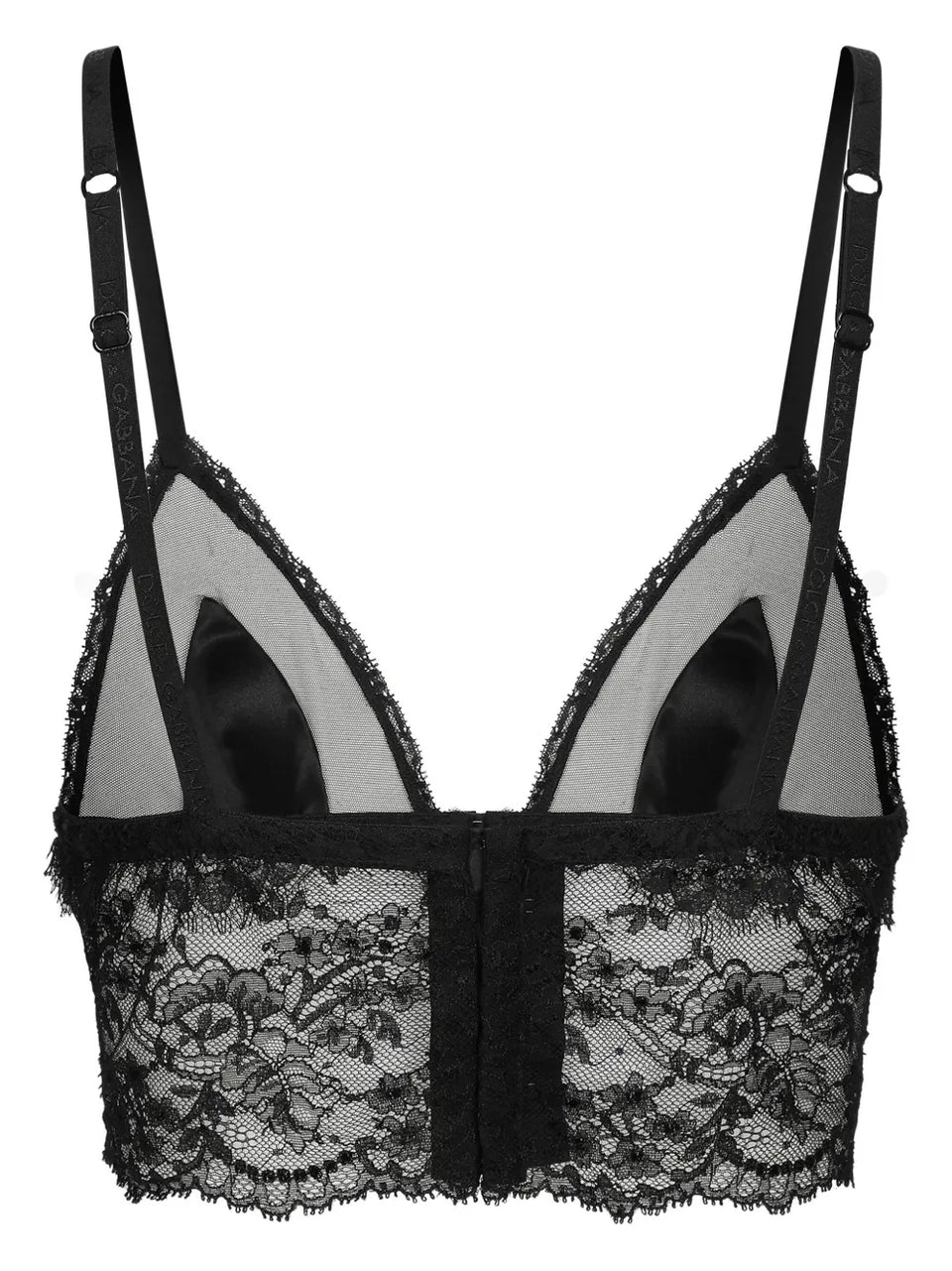 lace longline bralette
