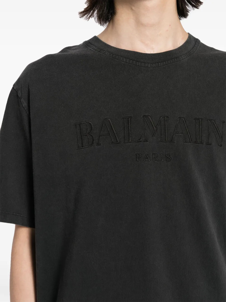 Vintage Balmain-embroidered T-Shirt