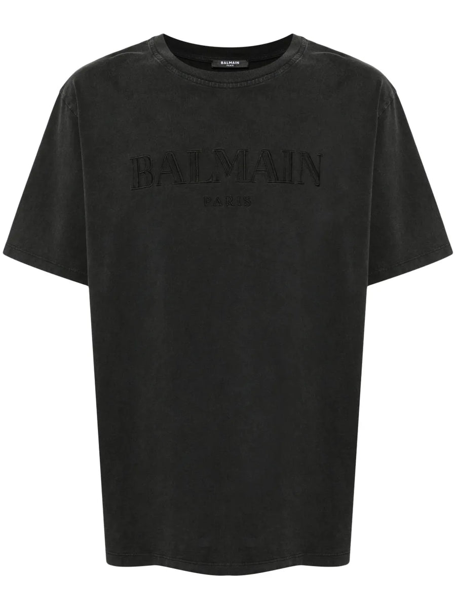 Vintage Balmain-embroidered T-Shirt