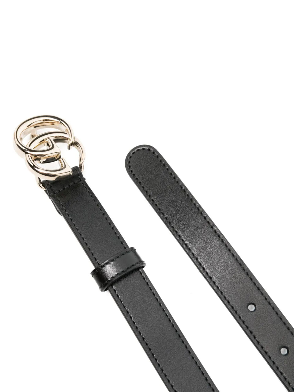 Double G buckle belt