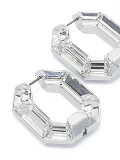 Lucent hoop earrings