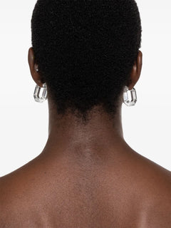 Lucent hoop earrings