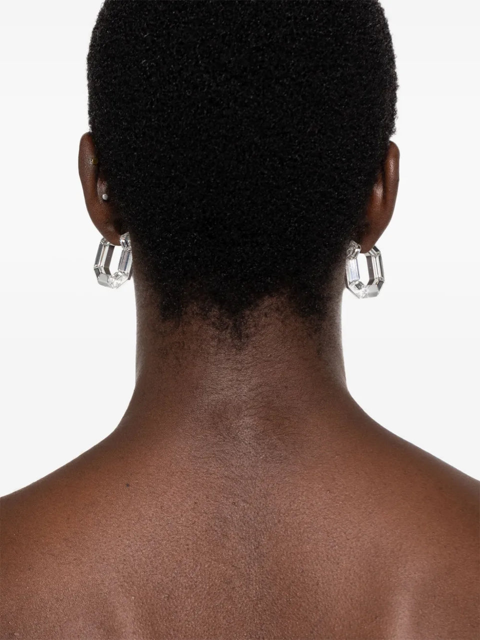 Lucent hoop earrings