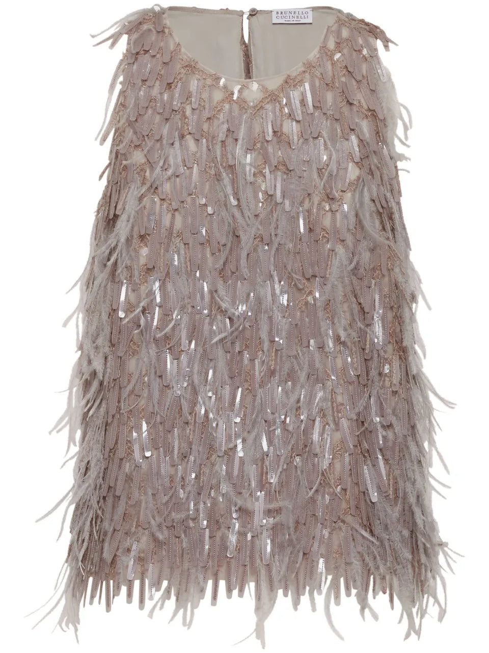 Dazzling embroidered top