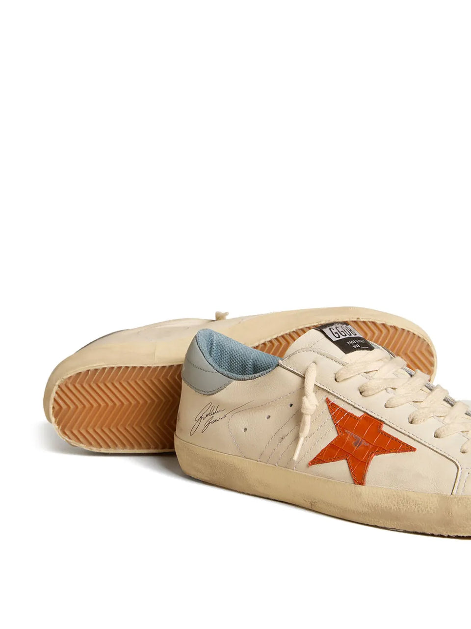 Super-Star distressed-effect sneakers