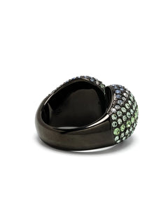 Sublima crystal-embellished cocktail ring