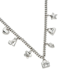 mini-icon charm necklace
