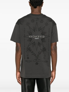 Tarot-print cotton T-Shirt