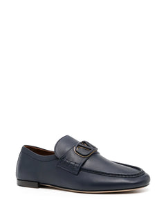 VLogo Signature leather loafers