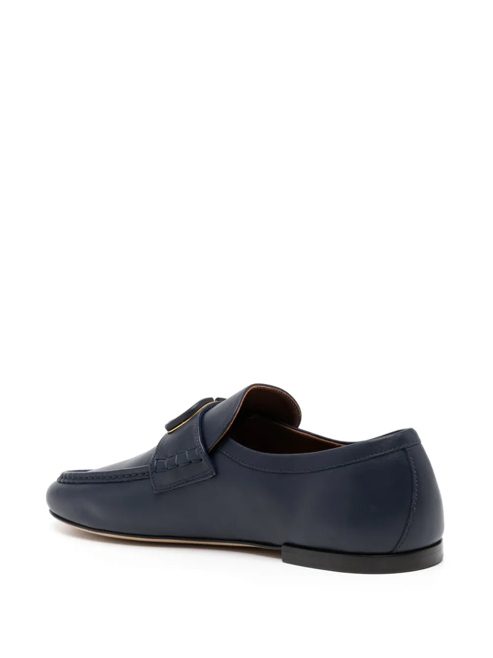 VLogo Signature leather loafers