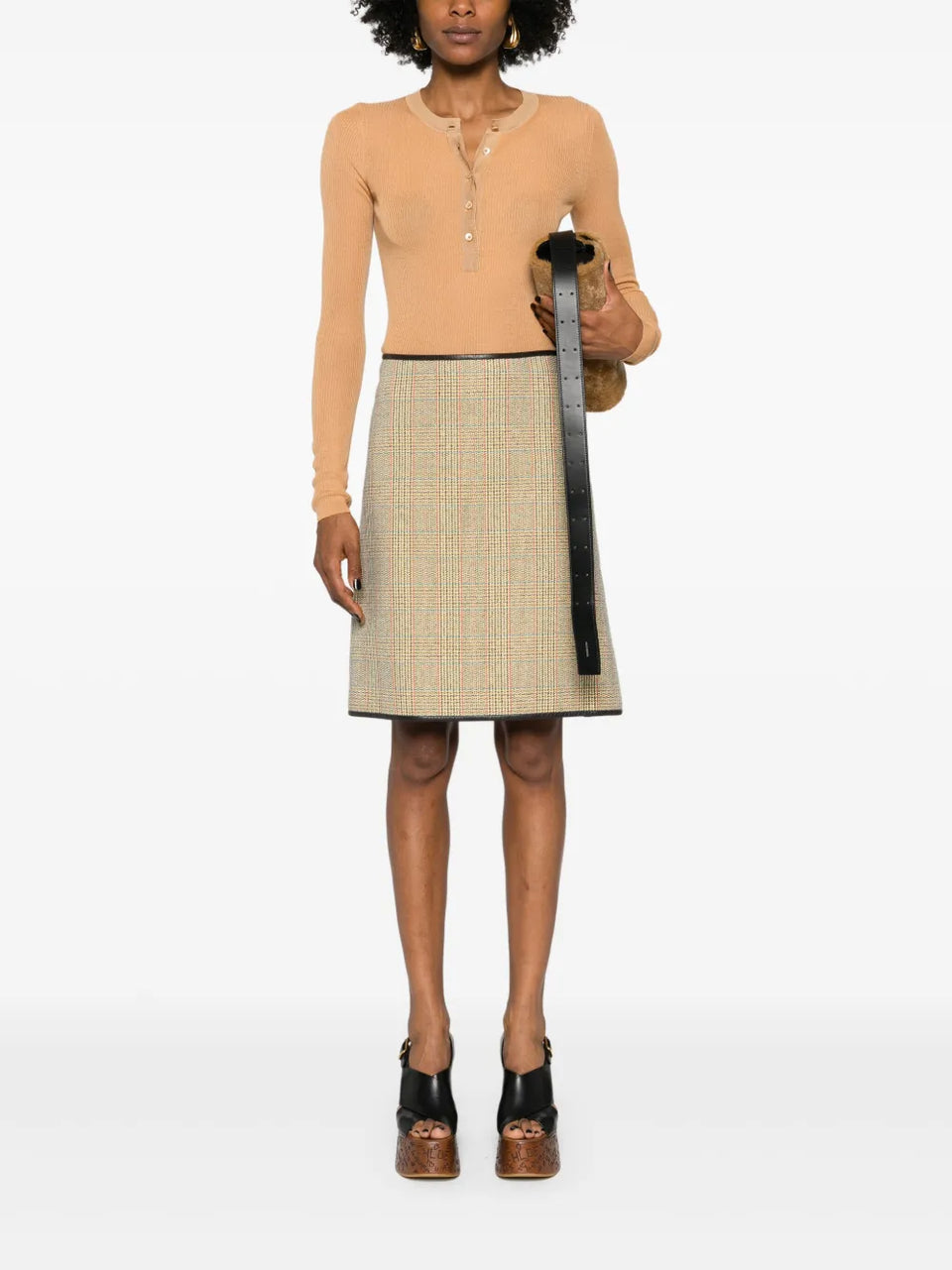 long-sleeve wool jumper