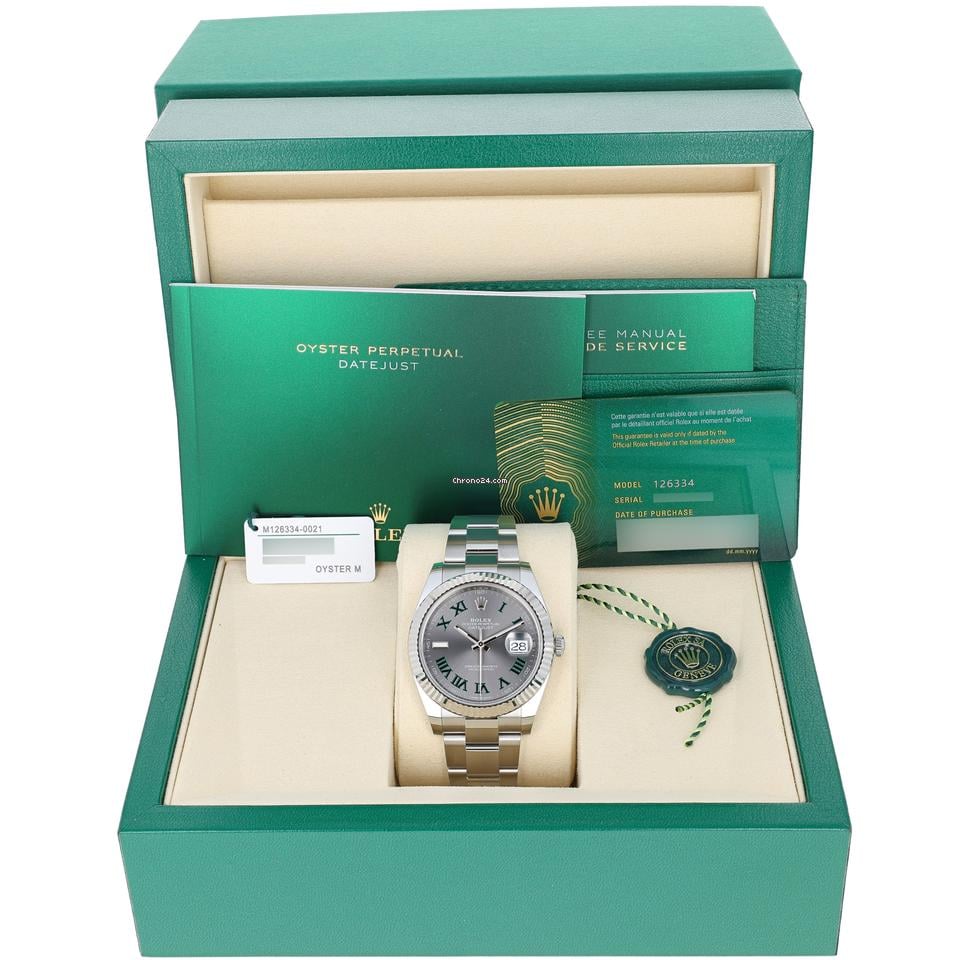 Rolex | Datejust | 126334 | Steel | 41 x 49 mm | Steel | Grey | Automatic