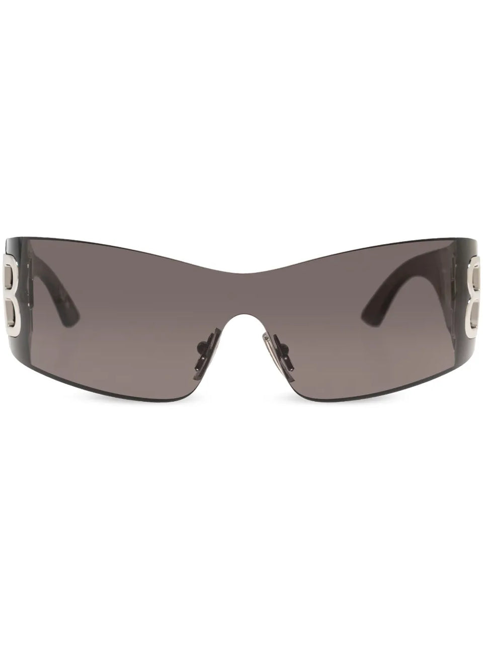 shield frame logo sunglasses