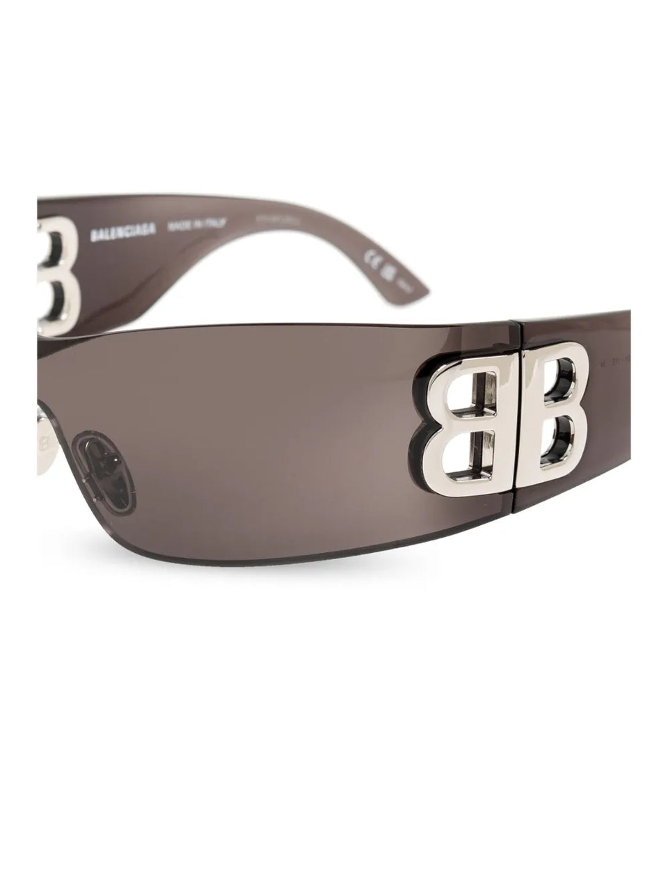 shield frame logo sunglasses