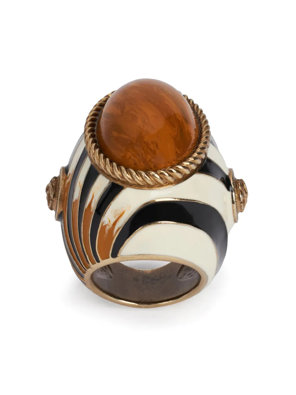 enameled metal ring
