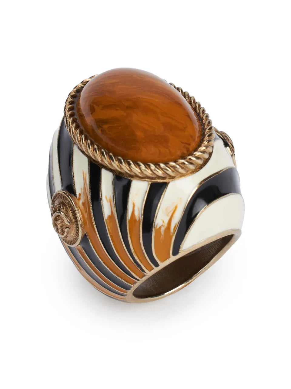 enameled metal ring