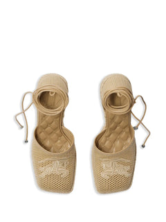 mesh plunge espadrilles