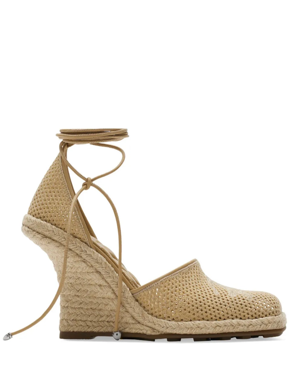 mesh plunge espadrilles