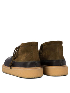 logo-tag leather ankle boots