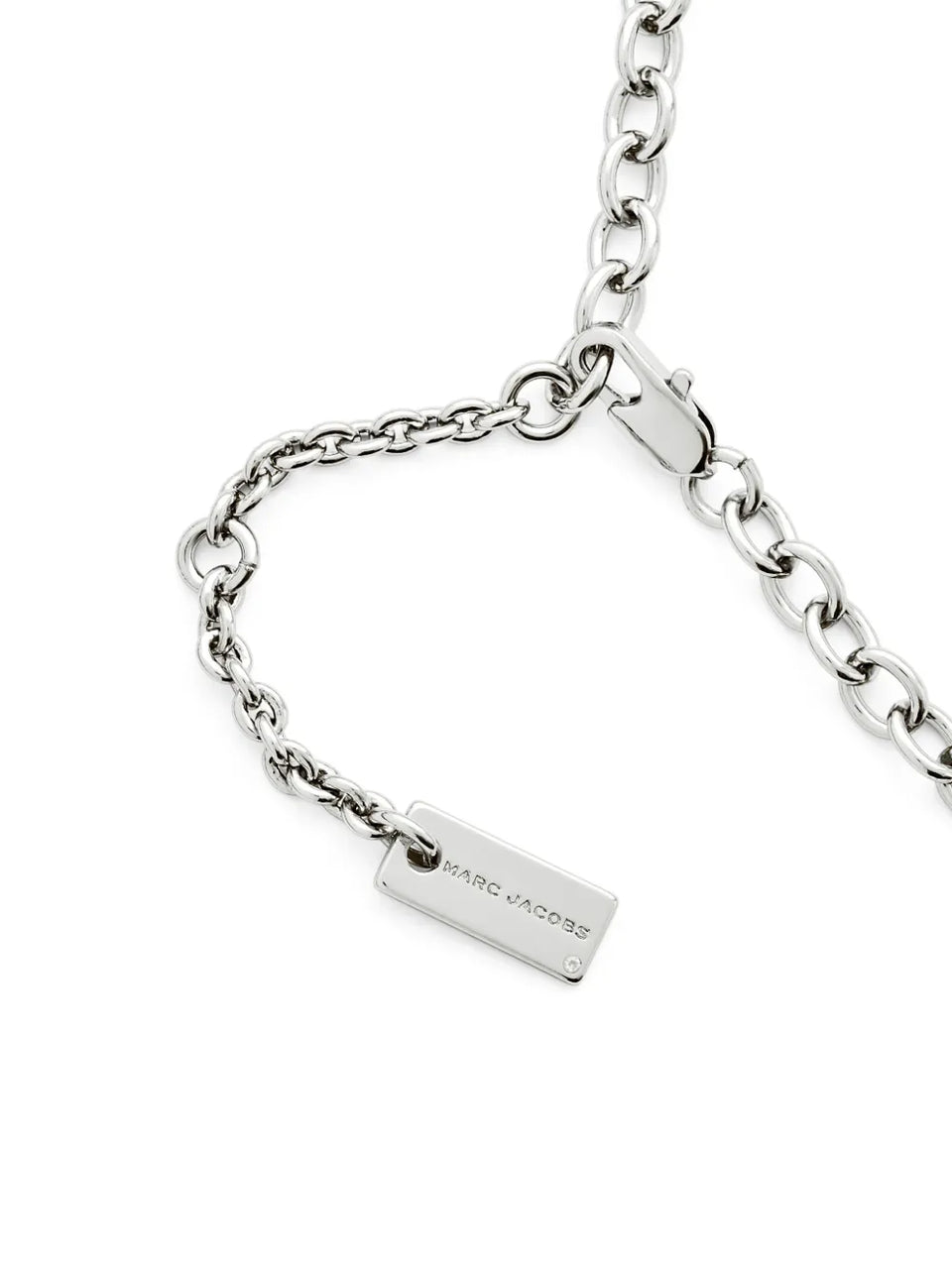 logo-lettering necklace