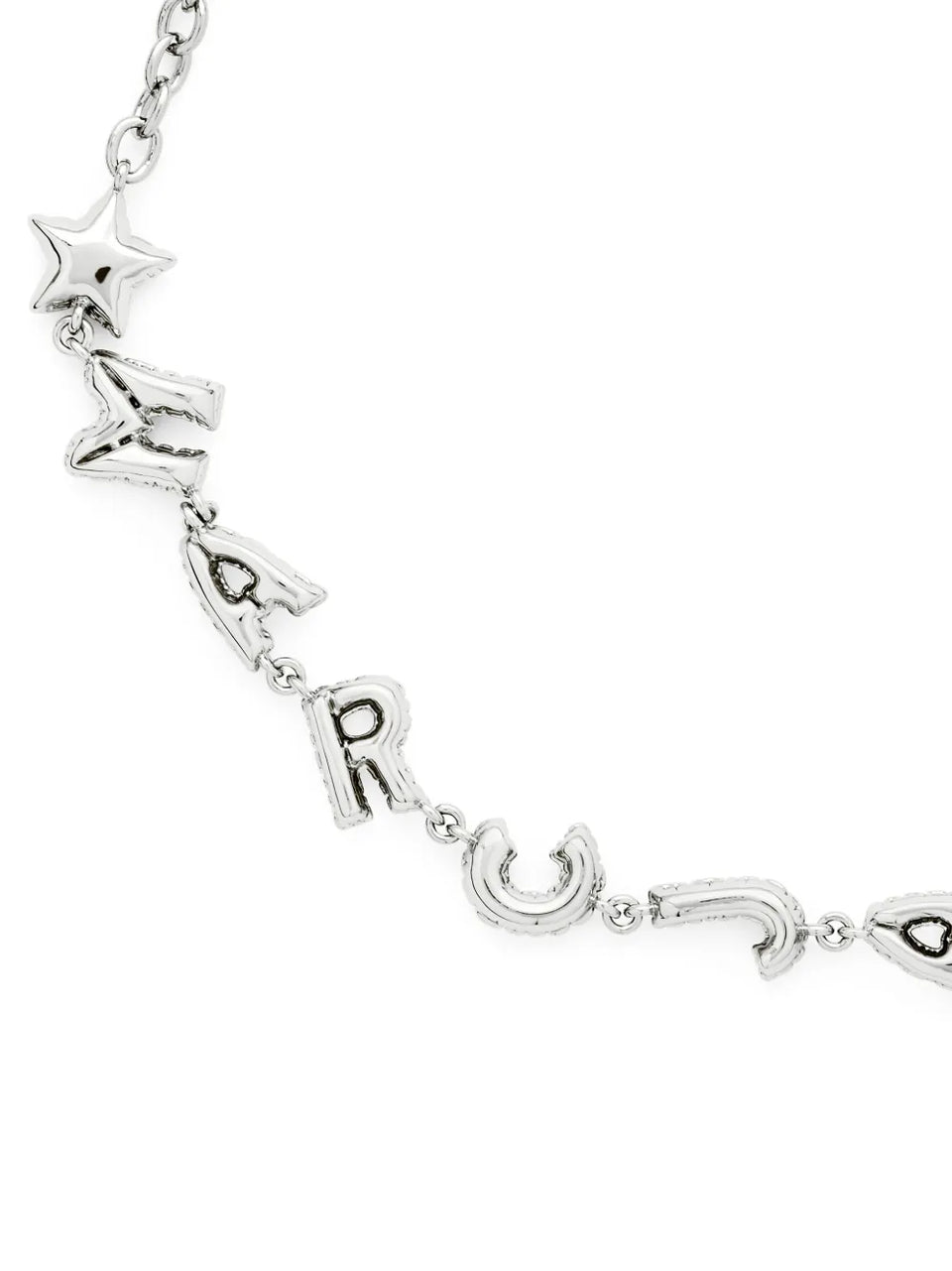 logo-lettering necklace