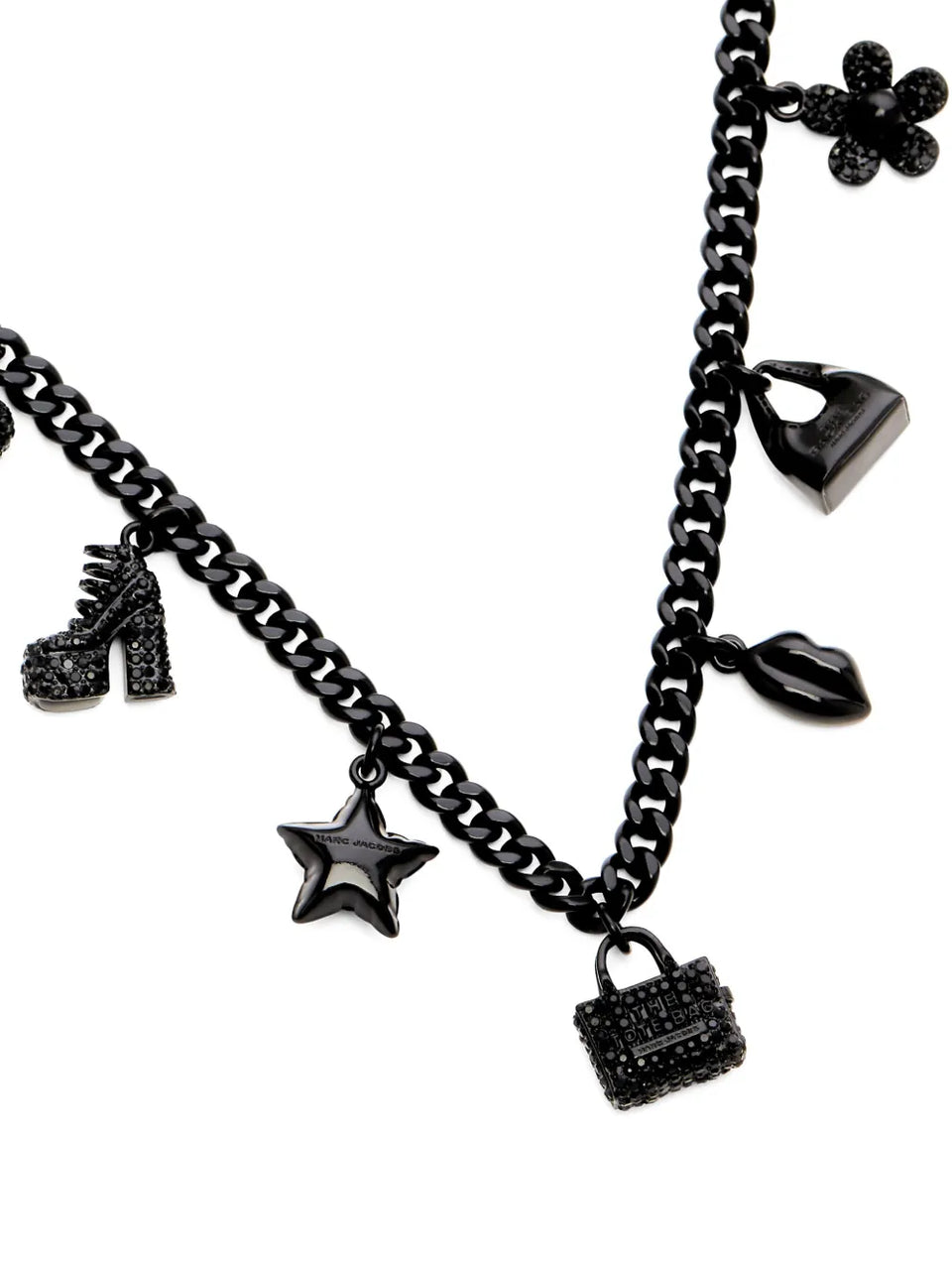 The Mini Icon Pave-charm necklace