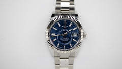 Rolex | Sky-Dweller | 326934 | White gold | 42 mm | Steel | Blue | Automatic