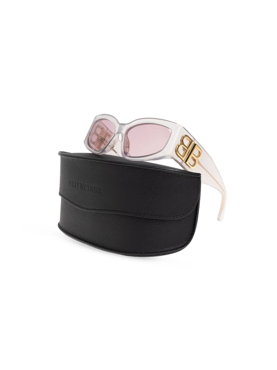Bossy butterfly-frame sunglasses